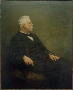 Portræt af Heinrich von Liebieg, omkring 1900